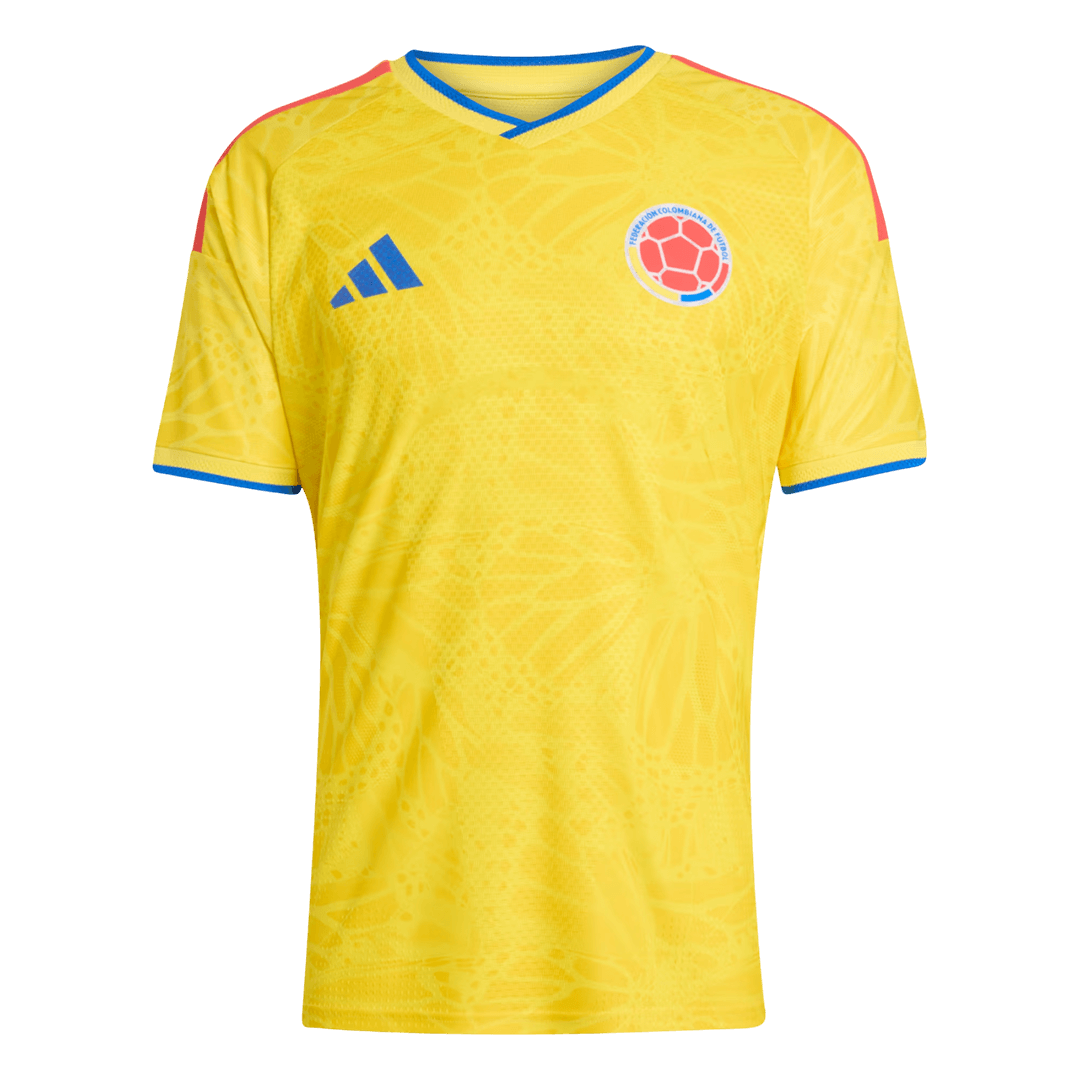 Camiseta Auténtica Colombia 2026 Primera Equipación Copa del Mundo - Versión Jugador