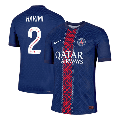 Camiseta Auténtica Hakimi #2 PSG 2025/26 Primera Equipación - Versión Jugador