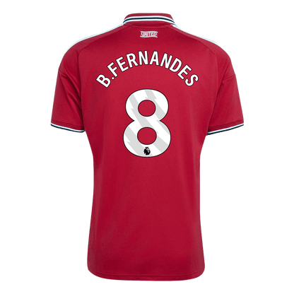 Camiseta B.FERNANDES #8 Manchester United 2026/27 Primera Equipación - Versión Hincha
