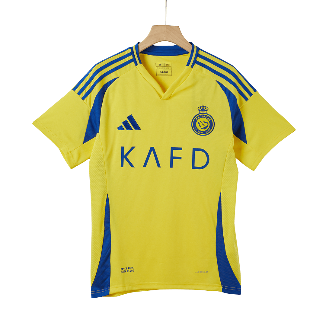 Camiseta RONALDO #7 Al Nassr 2024/25 Primera Equipación - Versión Hincha