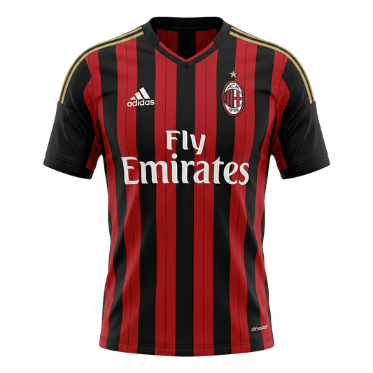 Retro 2013/14 AC Milan Primera Equipación