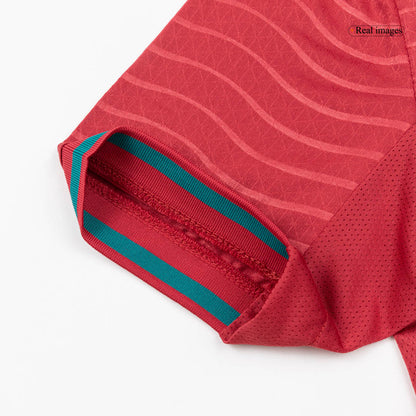 Camiseta Auténtica RÚBEN DIAS #4 Portugal 2026 Primera Equipación Copa del Mundo -Versión Jugador