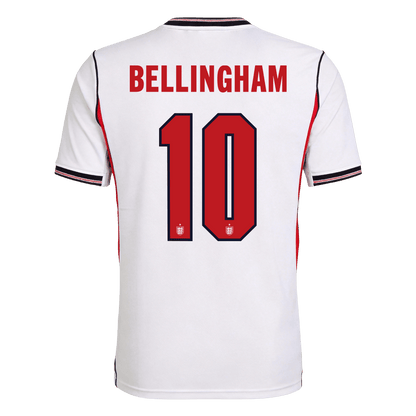 Camiseta BELLINGHAM #10 England 2026 Primera Equipación Copa del Mundo - Versión Hincha