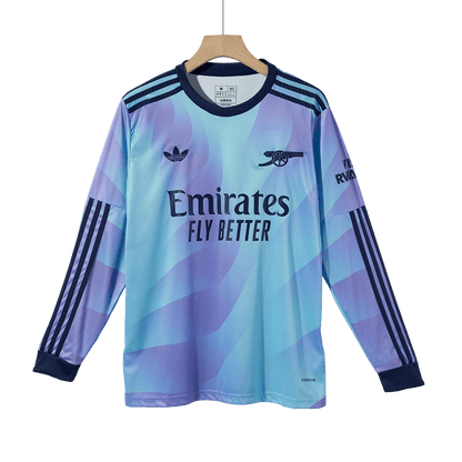 Camiseta Manga Larga Arsenal 2024/25 Tercera Equipación Hombre-Versión Hincha
