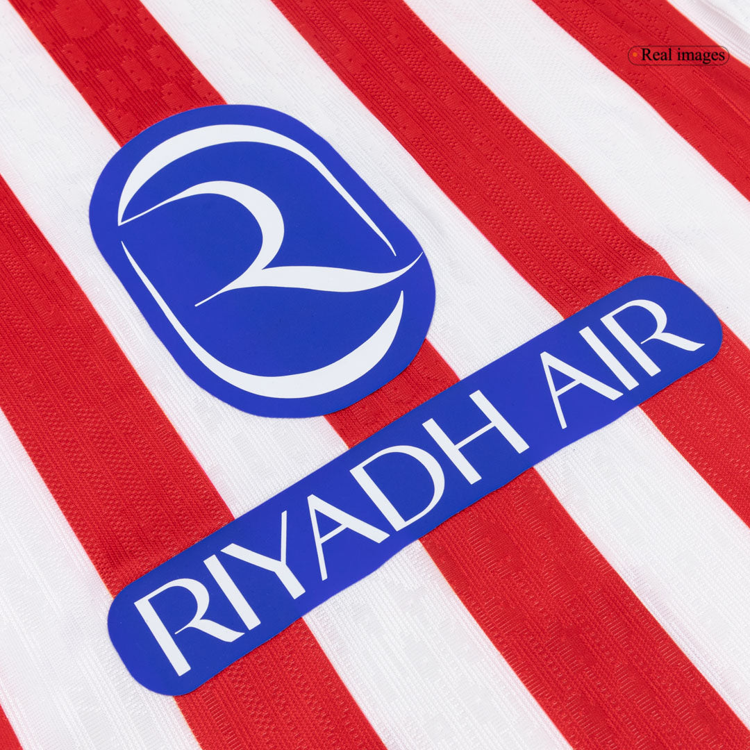 Camiseta Auténtica Sørloth #9 Atletico Madrid 2025/26 Primera Equipación - Versión Jugador - Vista 4