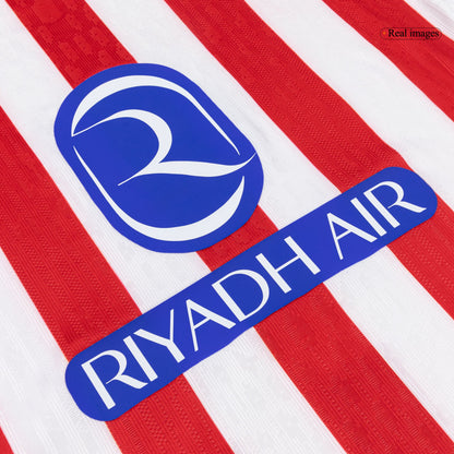 Camiseta Auténtica Sørloth #9 Atletico Madrid 2025/26 Primera Equipación - Versión Jugador - Vista 4