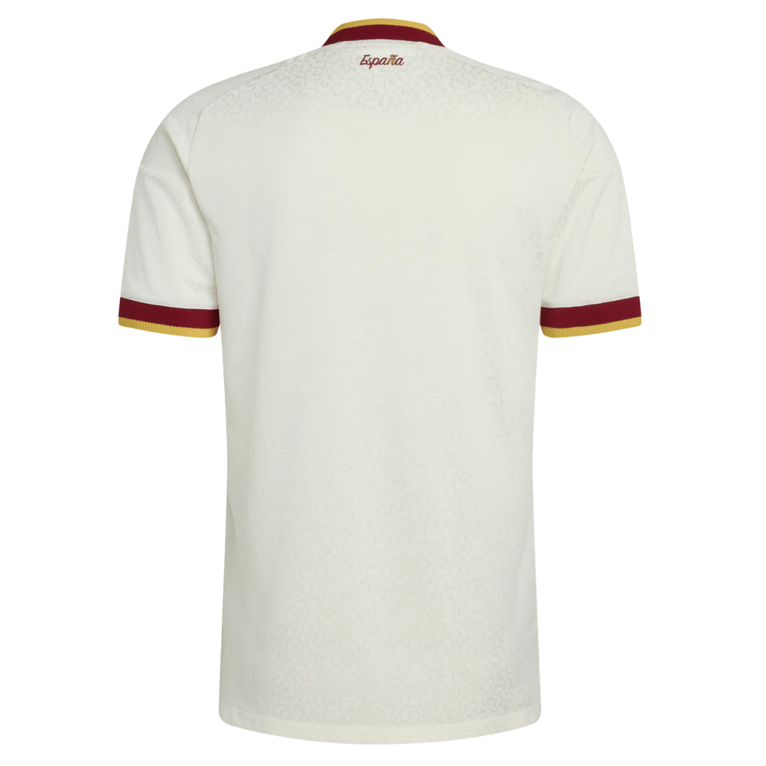 Camiseta Auténtica España 2026 Segunda Equipación Copa del Mundo - Versión Jugador