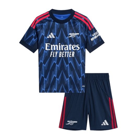 Miniconjunto Arsenal 2025/26 Segunda Equipación Niño