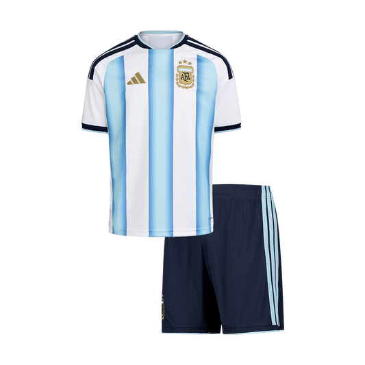Conjunto Infantil Argentina Copa del Mundo 2026 Primera Equipación Kids