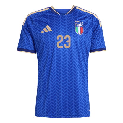 Camiseta Bastoni #23 Italia 2026 Primera Equipación Copa del Mundo - Versión Hincha - Vista 8