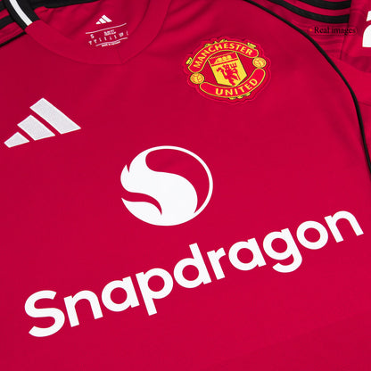 Calidad Premium Conjunto Completo Manchester United 2025/26 Primera Equipación