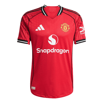 Camiseta Auténtica Manchester United 2025/26 Primera Equipación-Versión Jugador