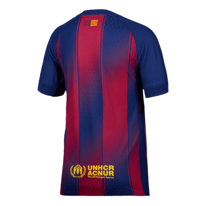 Camiseta Auténtica Barcelona 2025/26 Primera Equipación-Versión Jugador