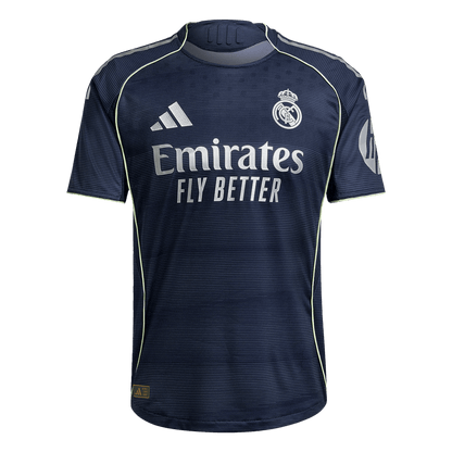 Camiseta Auténtica MBAPPÉ #9 Real Madrid 2025/26 Segunda Equipación-Versión Jugador