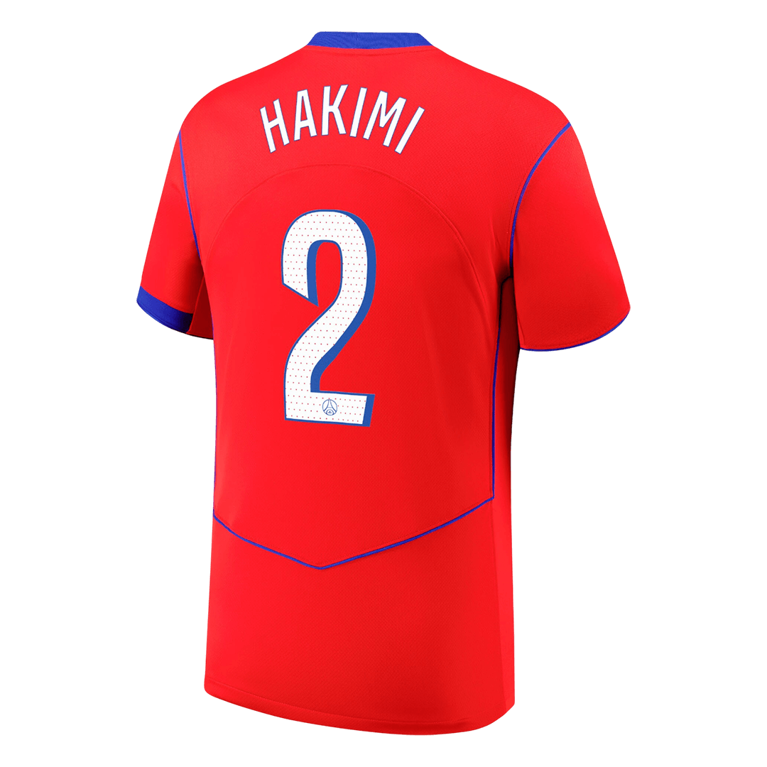 Camiseta Hakimi #2 PSG 2025/26 Tercera Equipación - Versión Hincha - Vista 7
