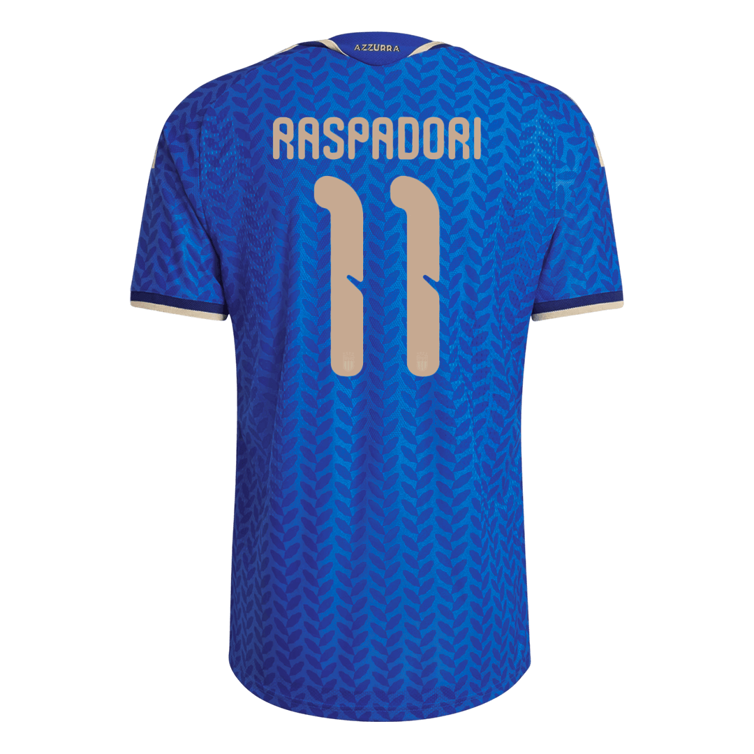 Camiseta Auténtica Raspadori #11 Italia 2026 Primera Equipación Copa del Mundo - Versión Jugador - Vista 8