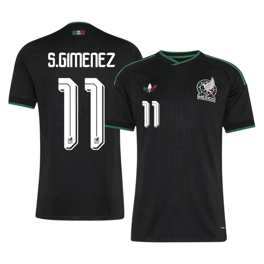 Camiseta Auténtica S. Giménez #11 México 2026 Tercera Equipación Copa del Mundo - Versión Jugador
