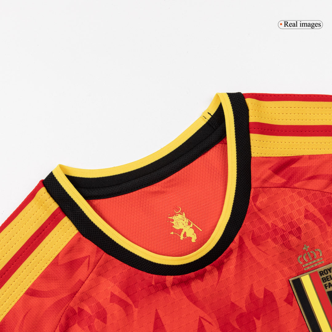 Camiseta Auténtica De Bruyne #7 Bélgica 2026 Primera Equipación Copa del Mundo - Versión Jugador - Vista 6