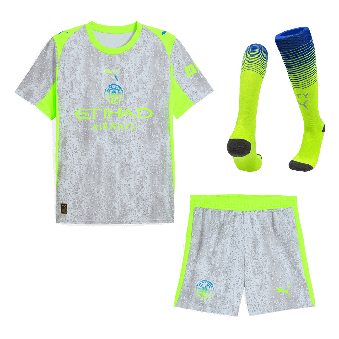 Conjunto Completo Manchester City 2025/26 Tercera Equipación