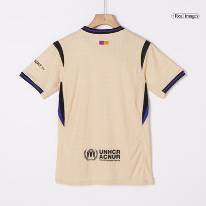 UCL Camiseta Auténtica ROONY #28 Barcelona 2025/26 Segunda Equipación -Versión Jugador