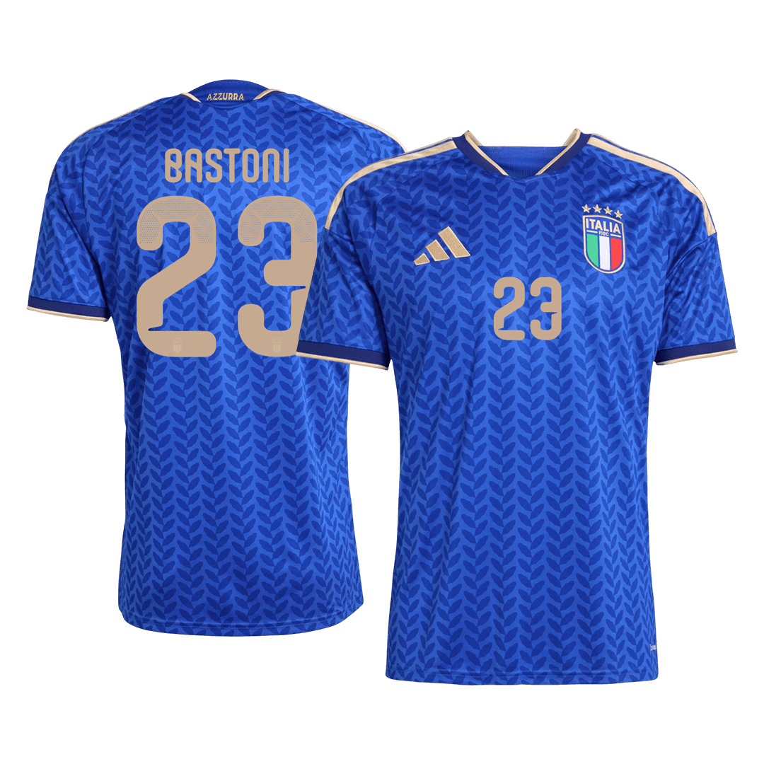 Camiseta Bastoni #23 Italia 2026 Primera Equipación Copa del Mundo - Versión Hincha
