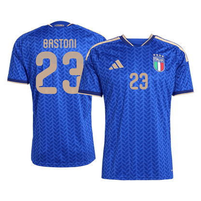 Camiseta Bastoni #23 Italia 2026 Primera Equipación Copa del Mundo - Versión Hincha