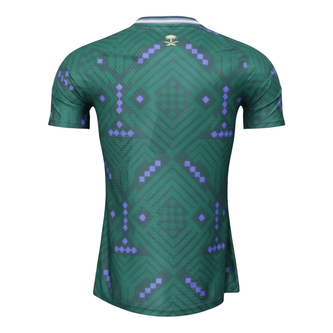 Camiseta Auténtica Arabia Saudí 2026 Primera Equipación Copa del Mundo - Versión Jugador - Vista 2