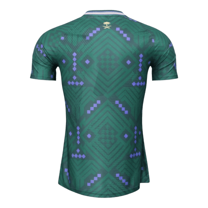 Camiseta Auténtica Arabia Saudí 2026 Primera Equipación Copa del Mundo - Versión Jugador - Vista 2