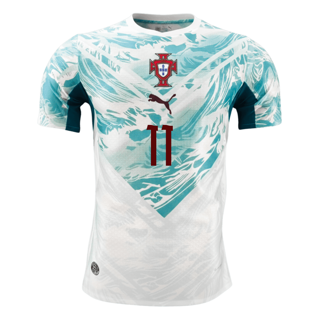 Camiseta Auténtica JOÃO FÉLIX #11 Portugal 2026 Segunda Equipación Copa del Mundo -Versión Jugador