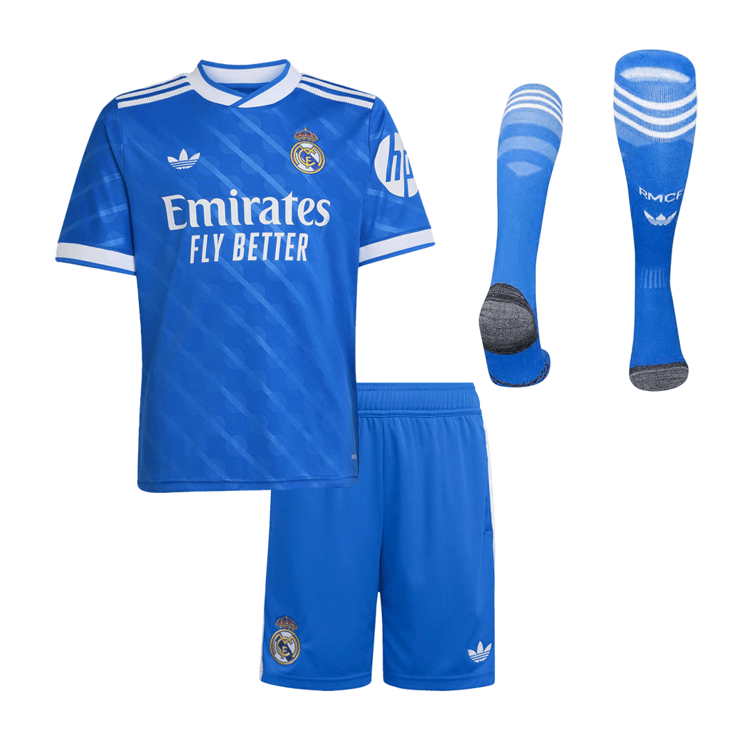 Conjunto Infantil Completo Real Madrid 2025/26 Tercera Equipación