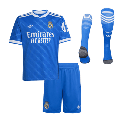 Conjunto Infantil Completo Real Madrid 2025/26 Tercera Equipación