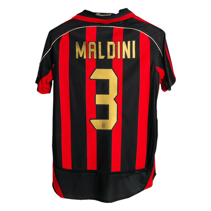 Camiseta Retro 2006/07 MALDINI #3 AC Milan Primera Equipación