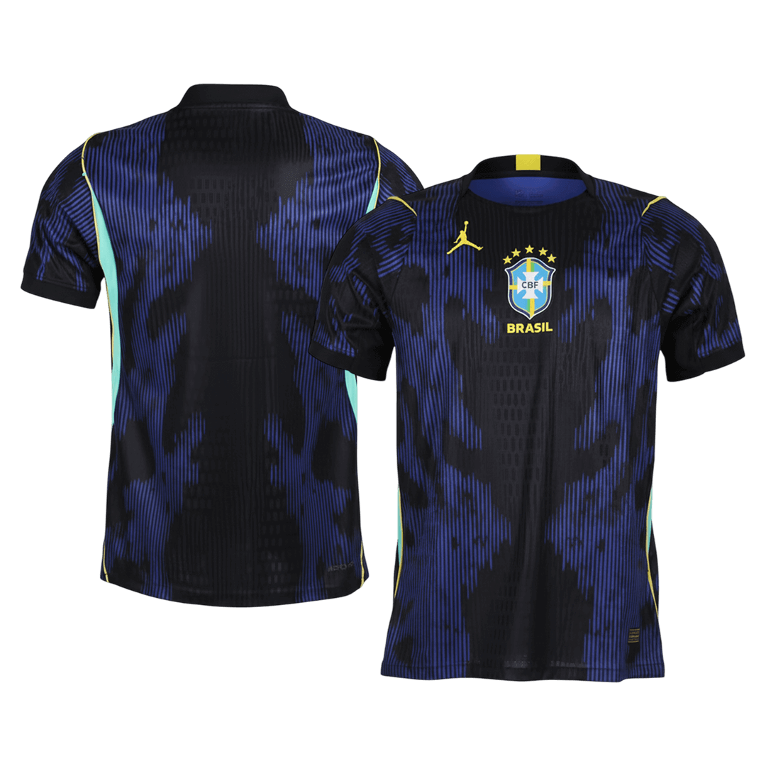 Camiseta Auténtica Brasil 2026 Segunda Equipación Copa del Mundo - Versión Jugador