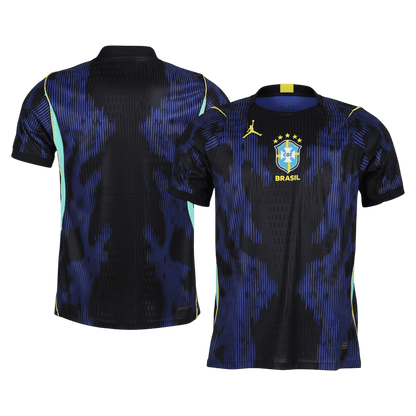 Camiseta Auténtica Brasil 2026 Segunda Equipación Copa del Mundo - Versión Jugador