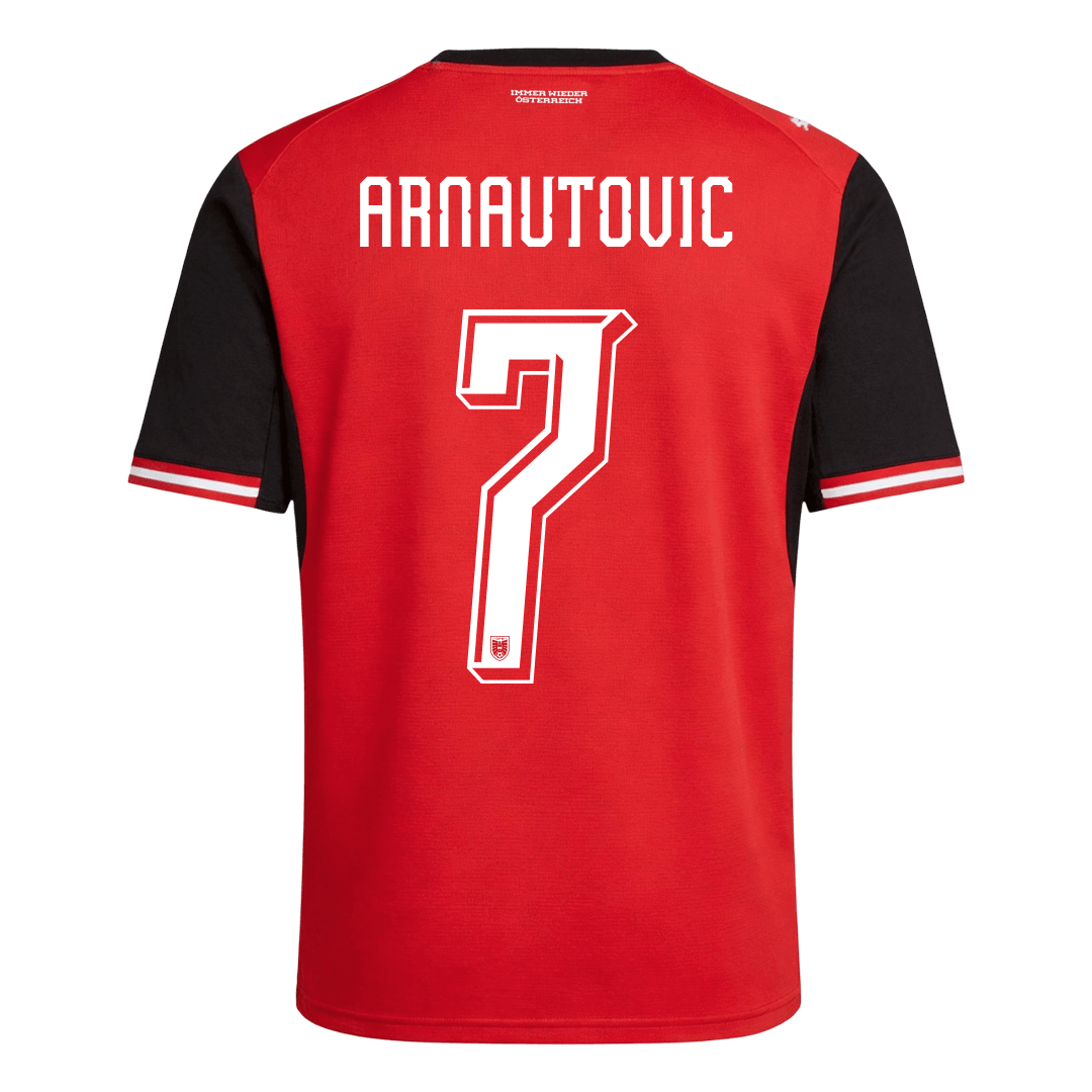 Camiseta Arnautovic #7 Austria 2026 Primera Equipación Copa del Mundo - Versión Hincha - Vista 8