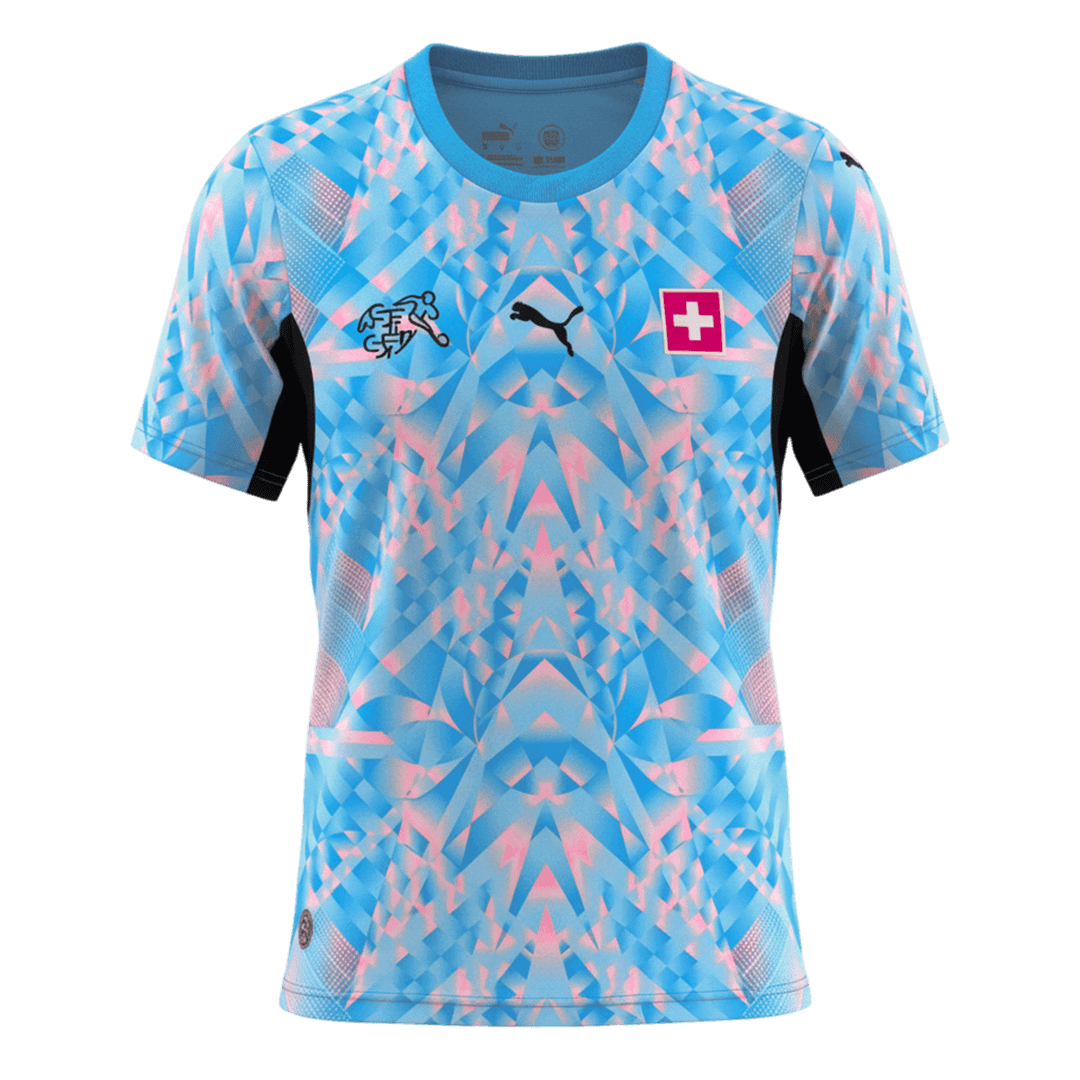 Camiseta Suiza 2026 Portero Copa del Mundo - Versión Hincha