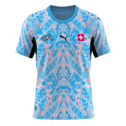 Camiseta Suiza 2026 Portero Copa del Mundo - Versión Hincha