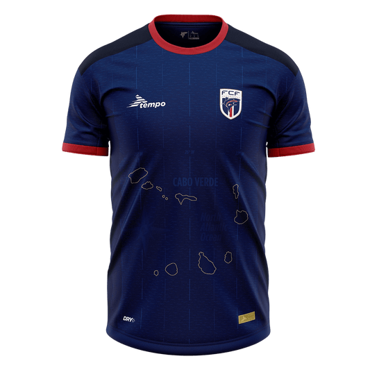 Camiseta Cape Verde 2025 Primera Equipación - Versión Hincha
