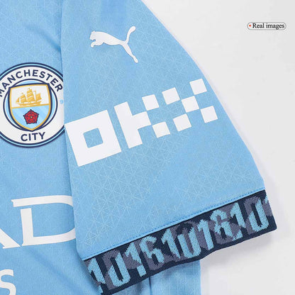 Camiseta Manchester City 2024/25 Primera Equipación - Versión Jugador