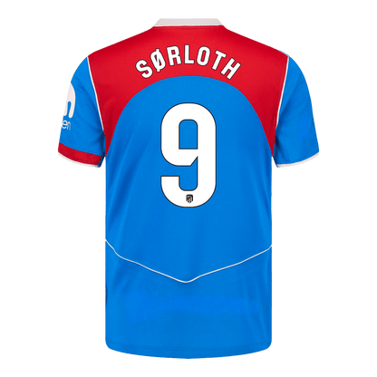Camiseta Sørloth #9 Atletico Madrid 2025/26 Tercera Equipación - Versión Hincha - Vista 8