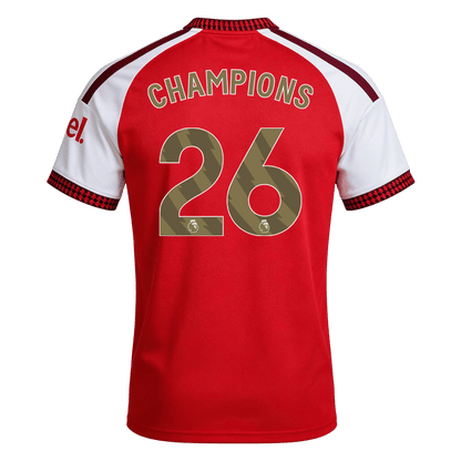 Camiseta Champions #26 Arsenal 2026/27 Primera Equipación - Versión Hincha - Vista 2