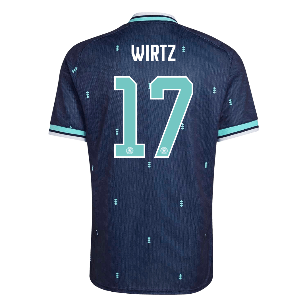 Camiseta Wirtz #17 Alemania 2026 Segunda Equipación Copa del Mundo - Versión Hincha - Vista 8