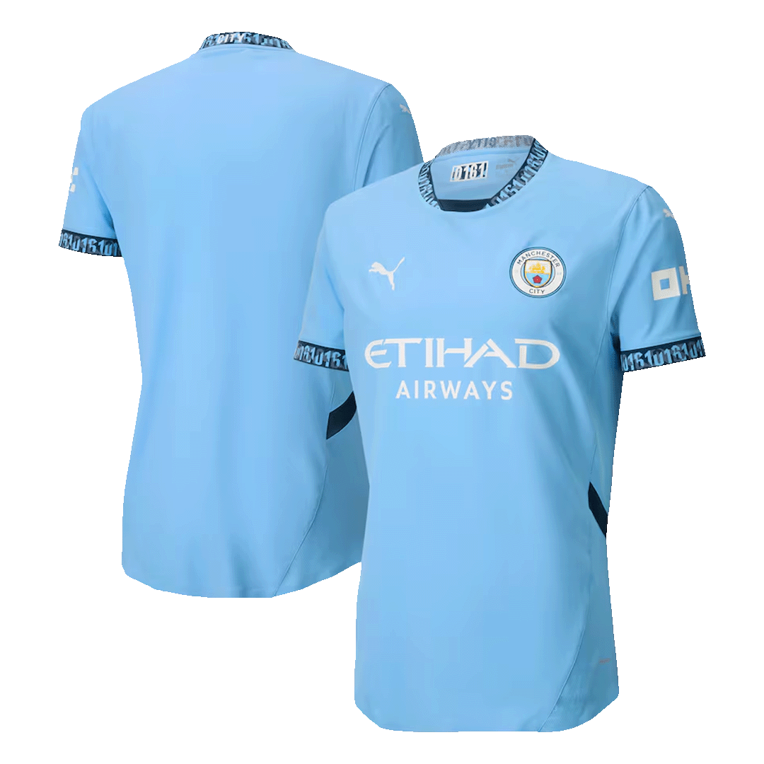 Camiseta Manchester City 2024/25 Primera Equipación - Versión Jugador