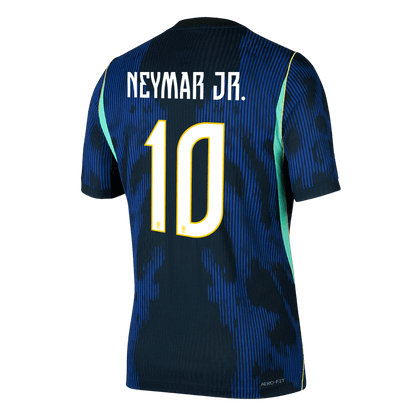 Camiseta Auténtica NEYMAR JR. #10 Brazil 2026 Segunda Equipación Copa del Mundo -Versión Jugador