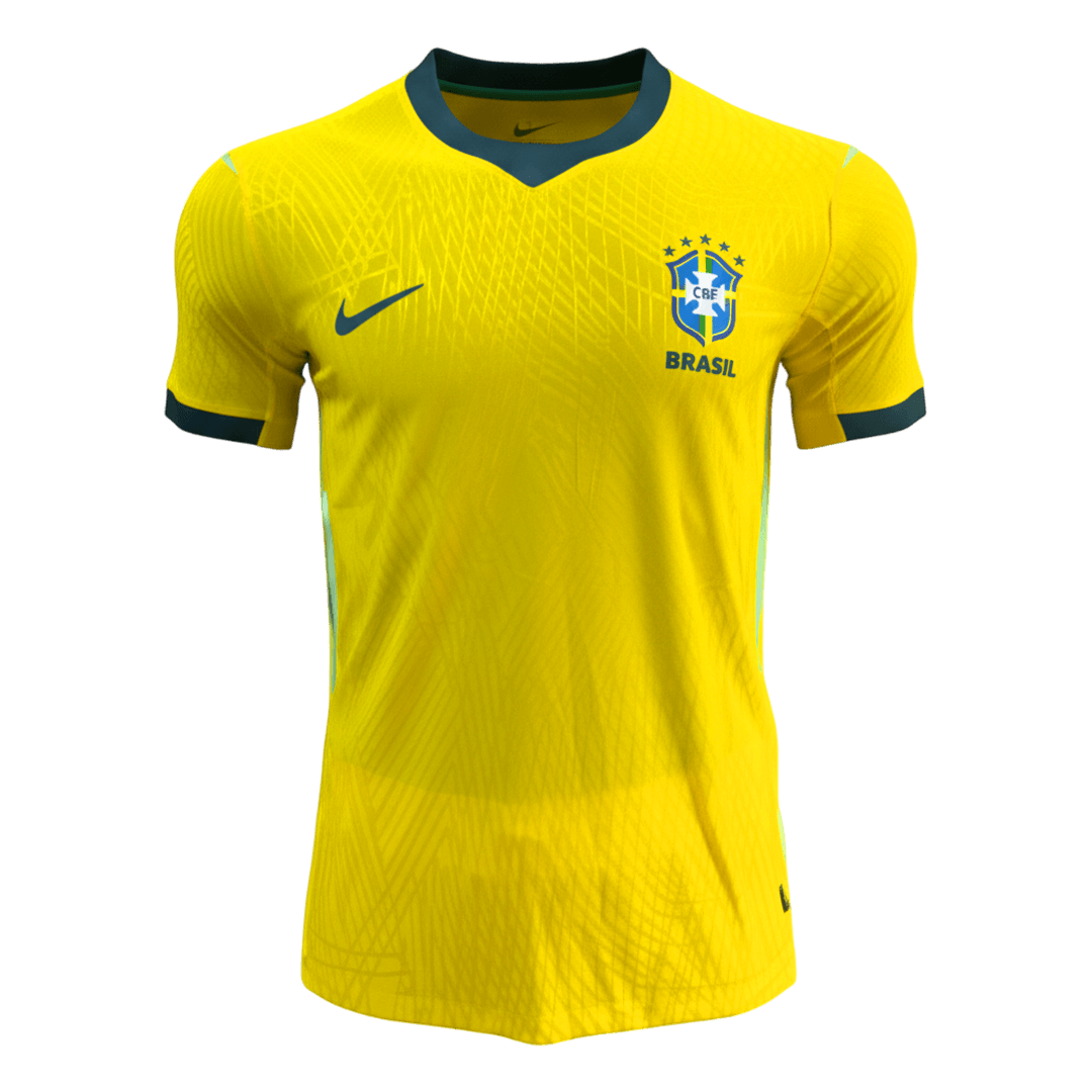 Camiseta Auténtica Brasil 2026 Primera Equipación Copa del Mundo - Versión Jugador
