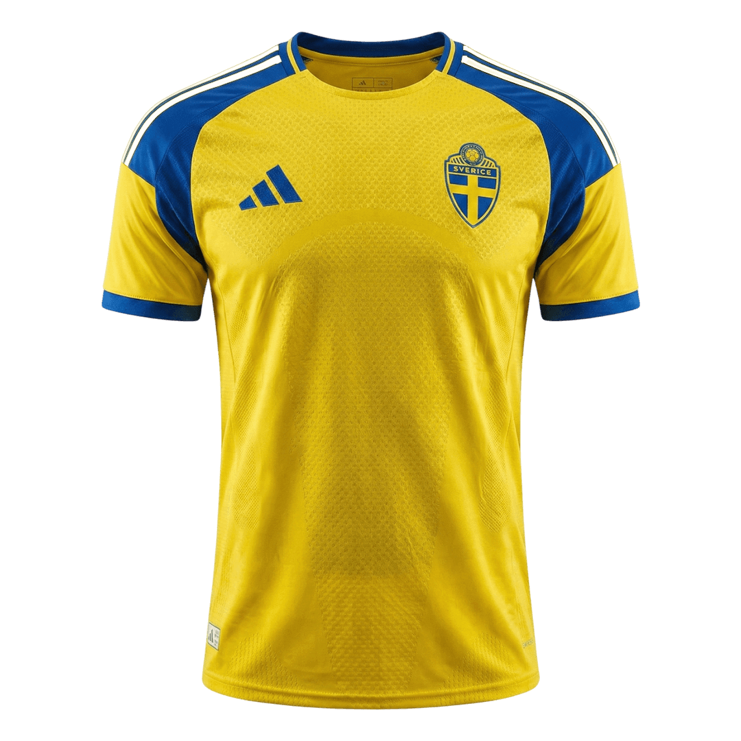 Camiseta Auténtica Suecia 2026 Primera Equipación Copa del Mundo - Versión Jugador
