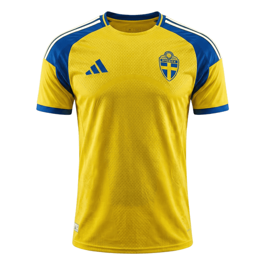 Camiseta Auténtica Suecia 2026 Primera Equipación Copa del Mundo - Versión Jugador