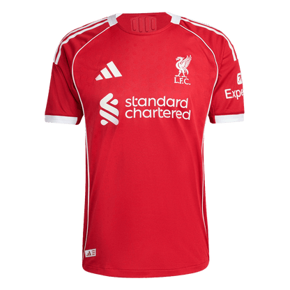 Camiseta Auténtica WIRTZ #7 Liverpool 2025/26 Primera Equipación-Versión Jugador
