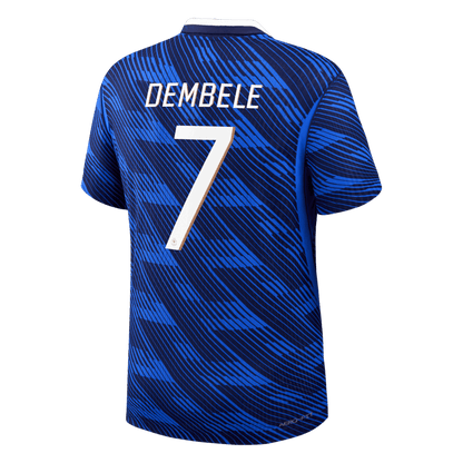 Camiseta Auténtica Dembele #7 Francia 2026 Primera Equipación Copa del Mundo - Versión Jugador - Vista 8