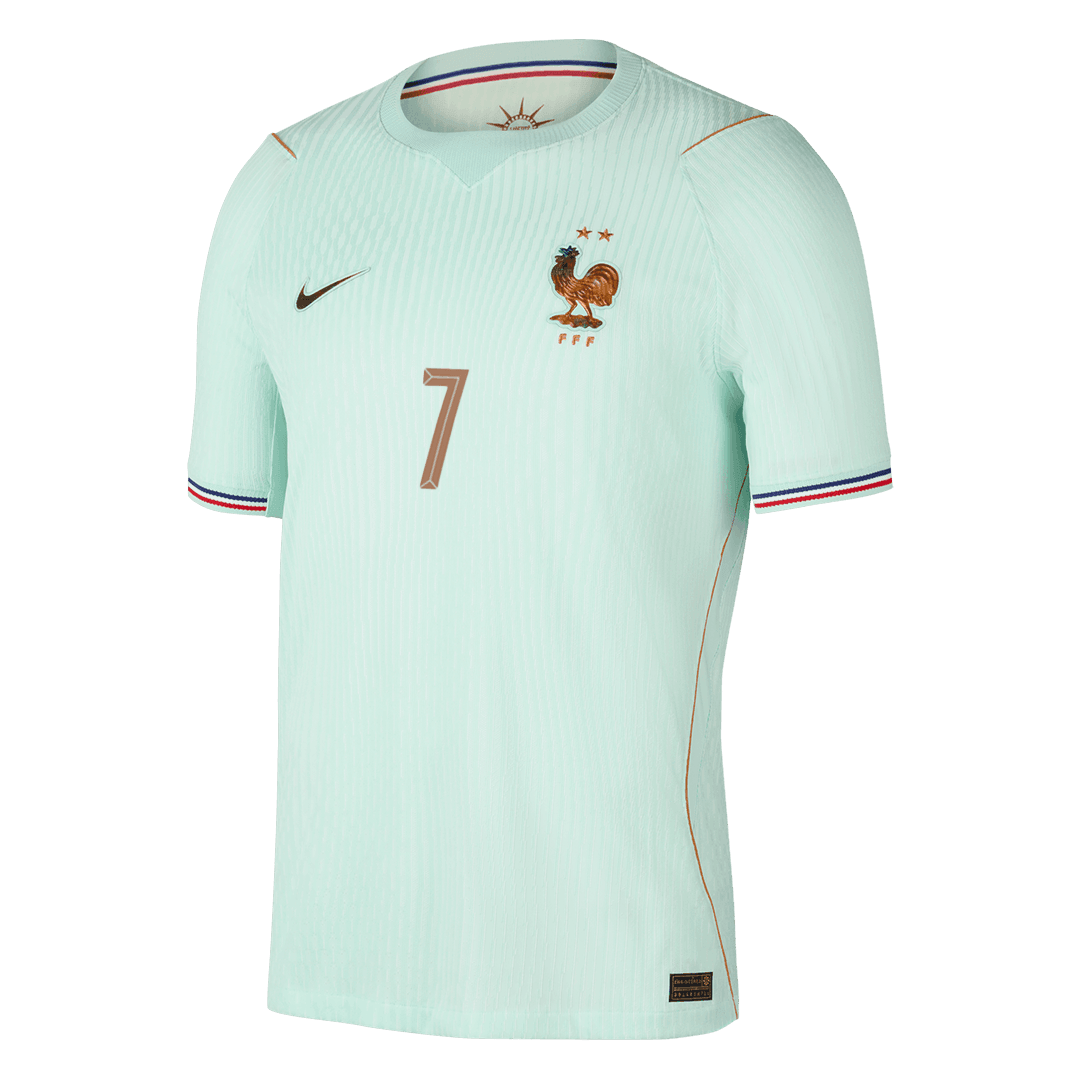 Camiseta Auténtica Dembele #7 Francia 2026 Segunda Equipación Copa del Mundo - Versión Jugador - Vista 7